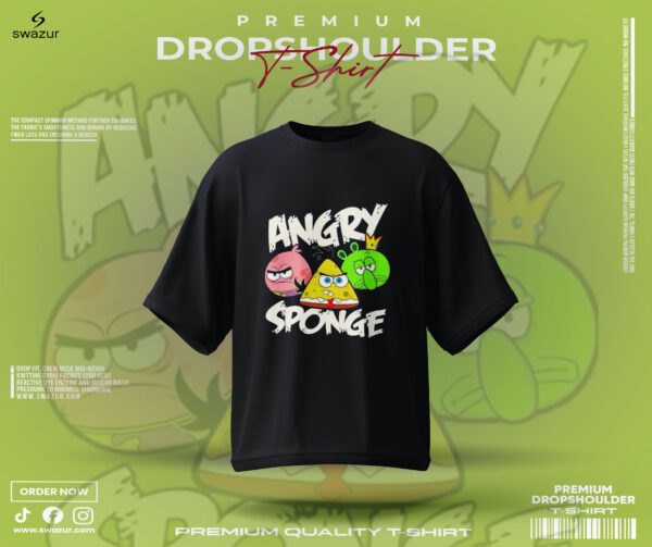 PREMIUM DROP SHOULDER (ANGRY SPONGE)